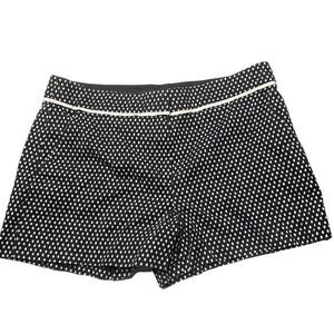 A/X Armani Exchange Wm’s Sz 4 Black White Polka Dot Dress Casual Shorts